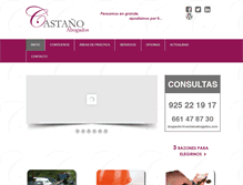 Tablet Screenshot of castanoabogados.com